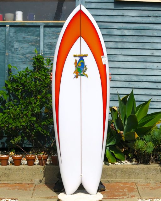 希少Rainbow x RICH PAVEL /Creek Fish 5'11⭐︎ Rainbow Surfboards - Retros, Shortboards, Longboards, Fish